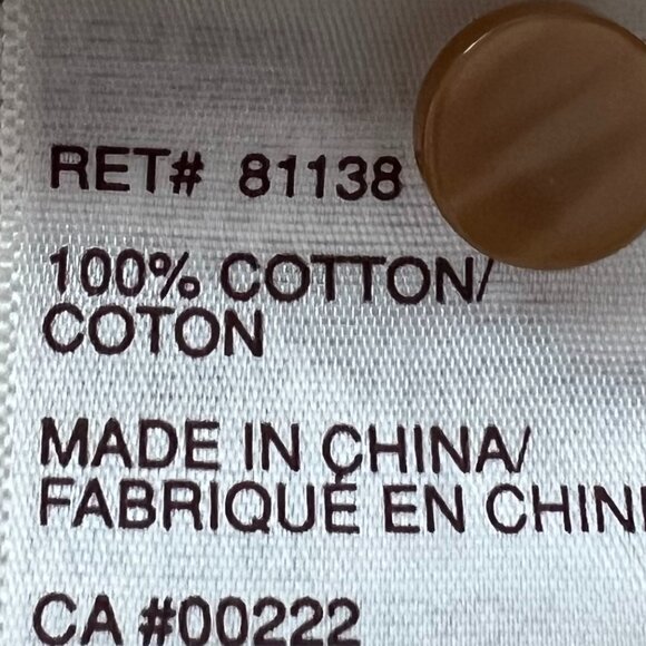 🌾TRADITION Sz XL Animal print Cardigan Sweater Button Down* 100% Cotton … - Picture 4 of 8